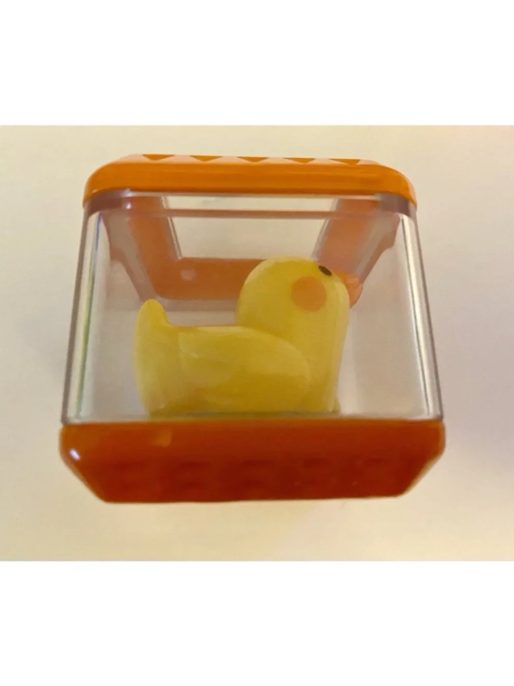 VTG 2 Fisher Price Peek-a-Blocks Replacements Pink Pig and Ducks Farm Sensory